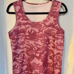 Maternity Camo Tank & Biker Shorts